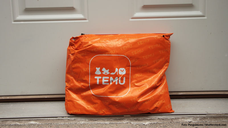 Pacco Temu consegnato